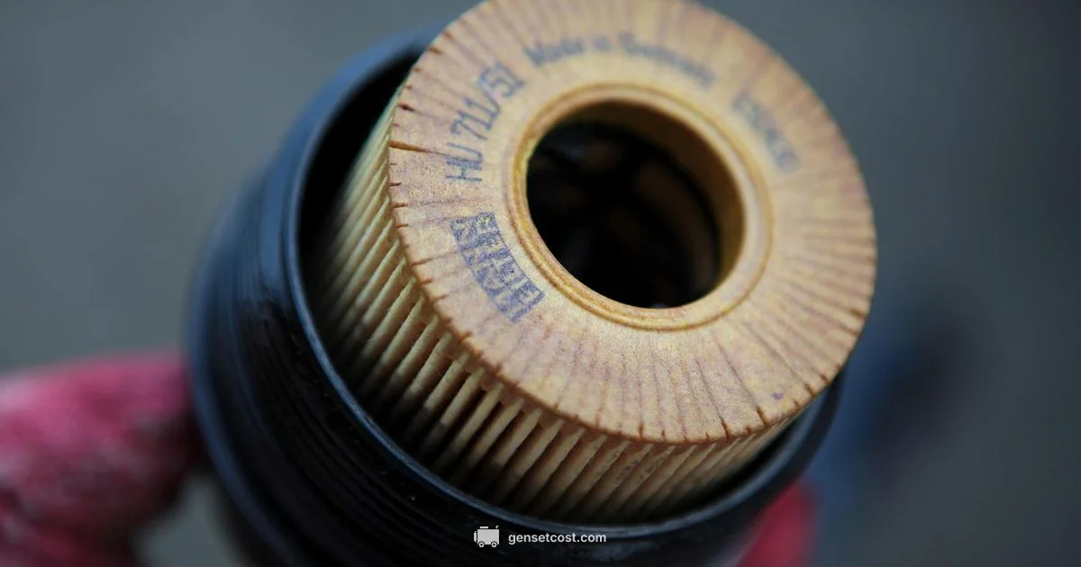 Oil Filter Basics - Genset Cost