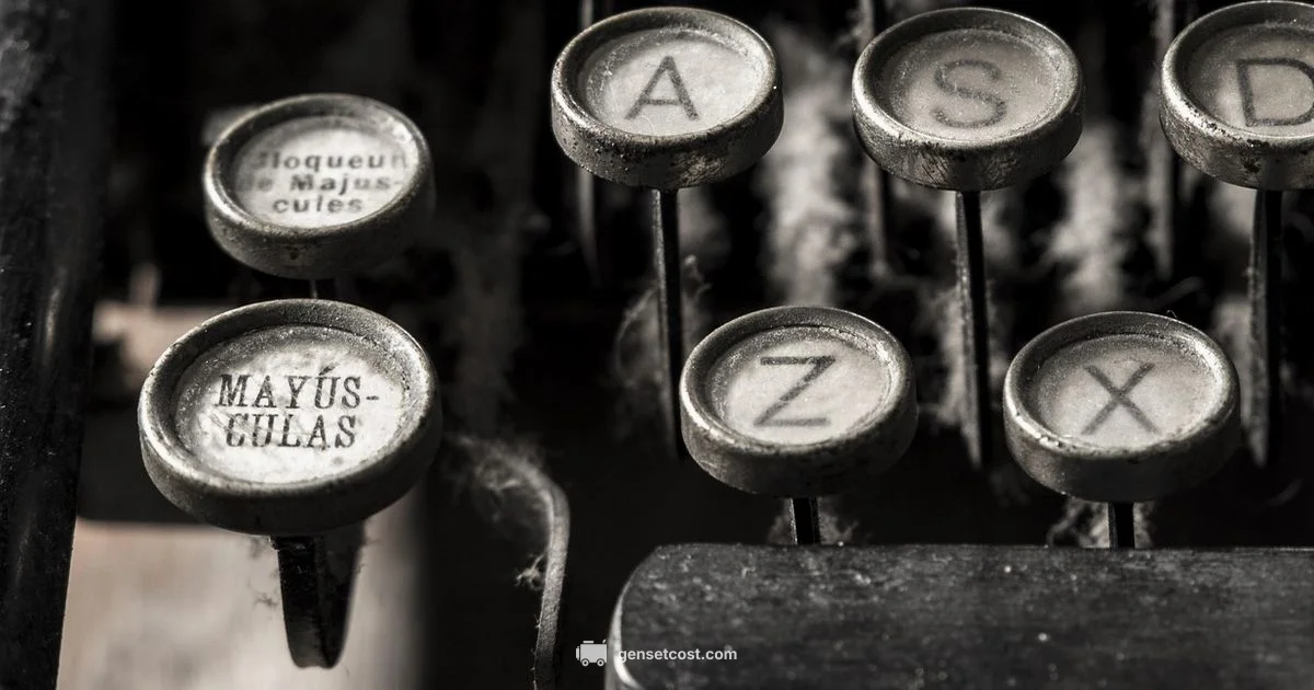 Rhymes on Demand - Genset Cost