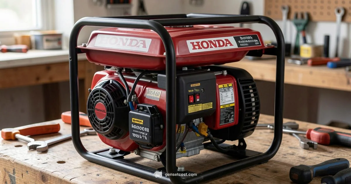 Honda Engine Power - Genset Cost