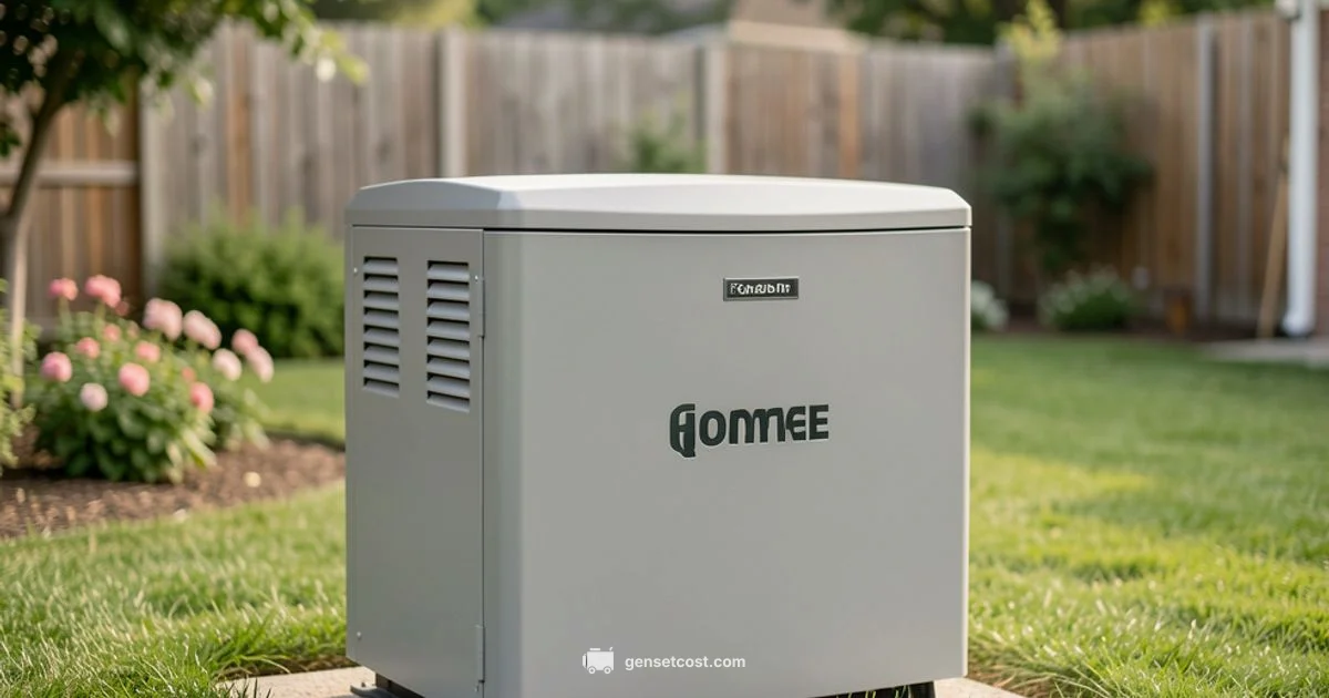 JD Generator Overview - Genset Cost