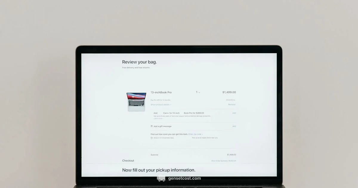 Disposable Email - Genset Cost