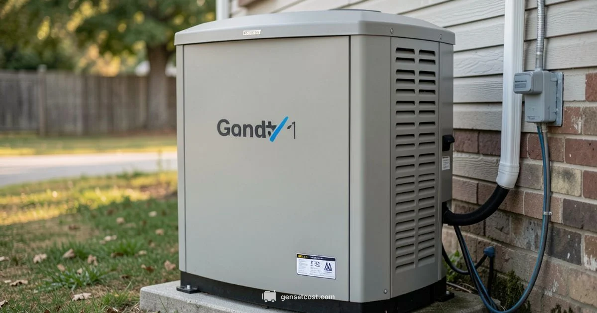 Generator for Outages - Genset Cost