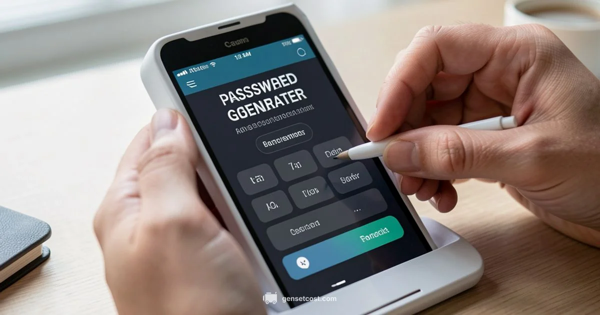 Word Password Generator - Genset Cost