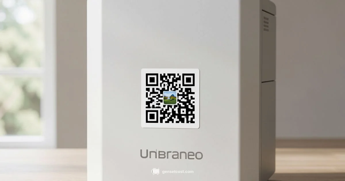 QR for Generators - Genset Cost