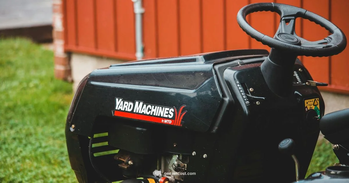 Generator Input Essentials - Genset Cost