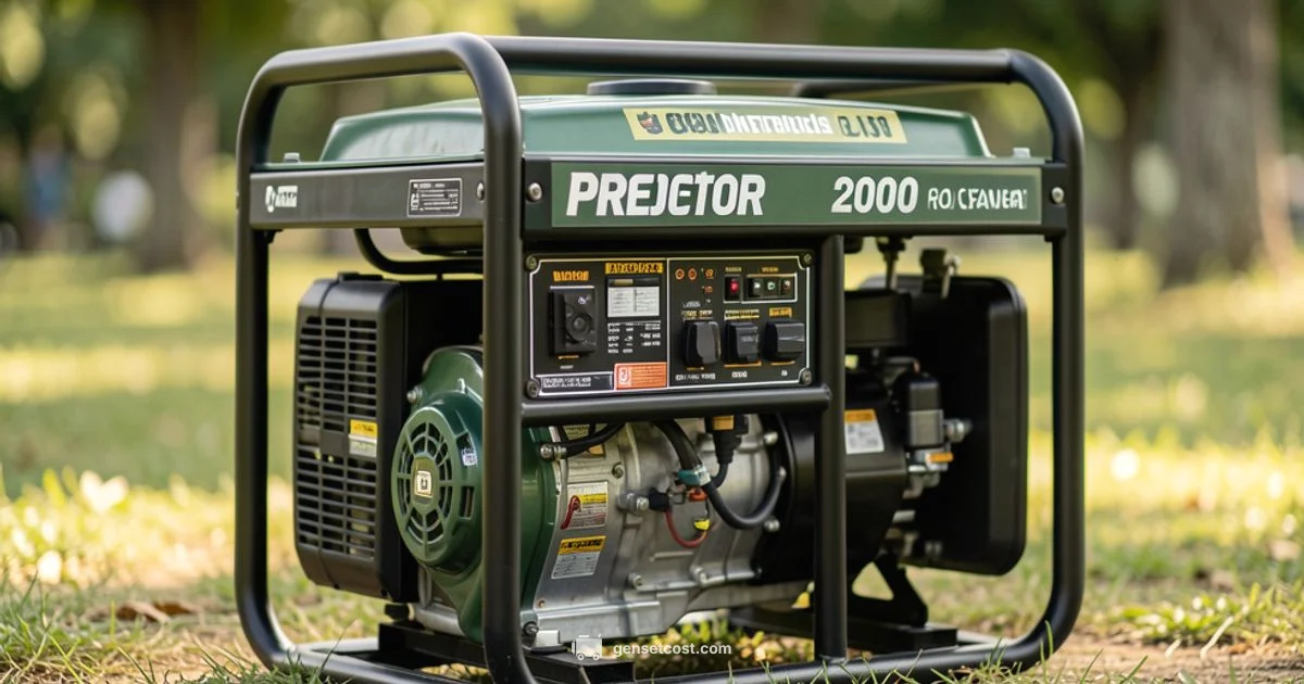 Predator 2000 Guide - Genset Cost