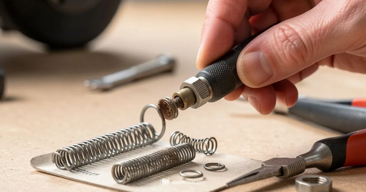 Generator Recoil Spring Fix - Genset Cost