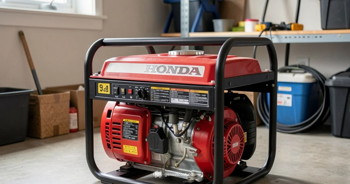 Honda Backup Power - Genset Cost