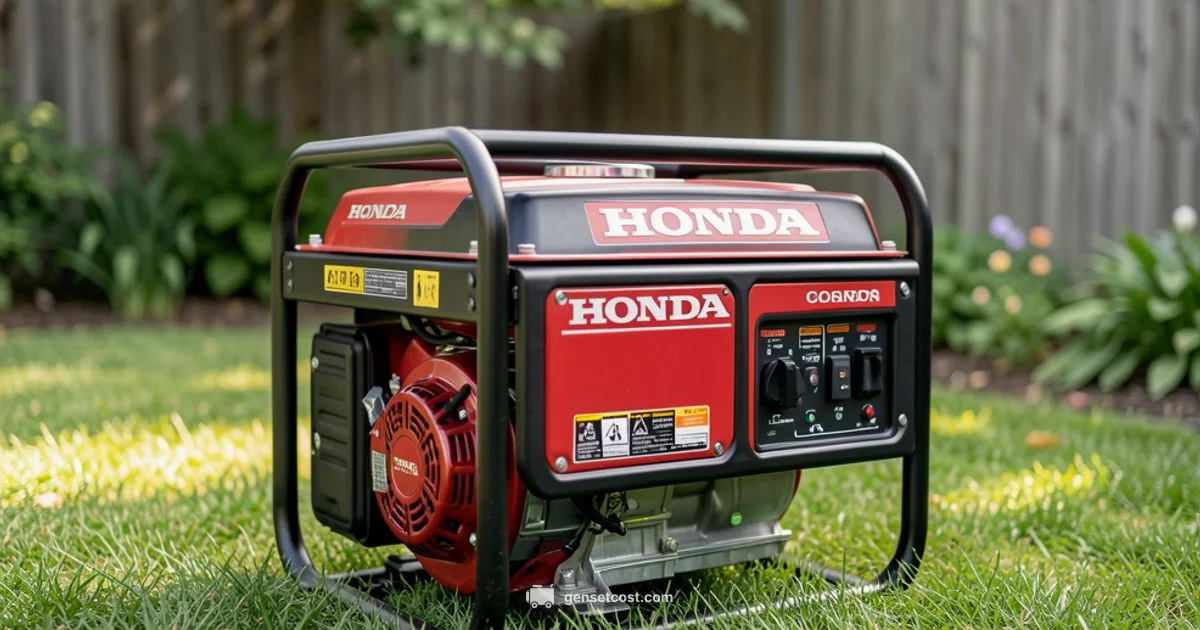 Honda Generator Guide - Genset Cost