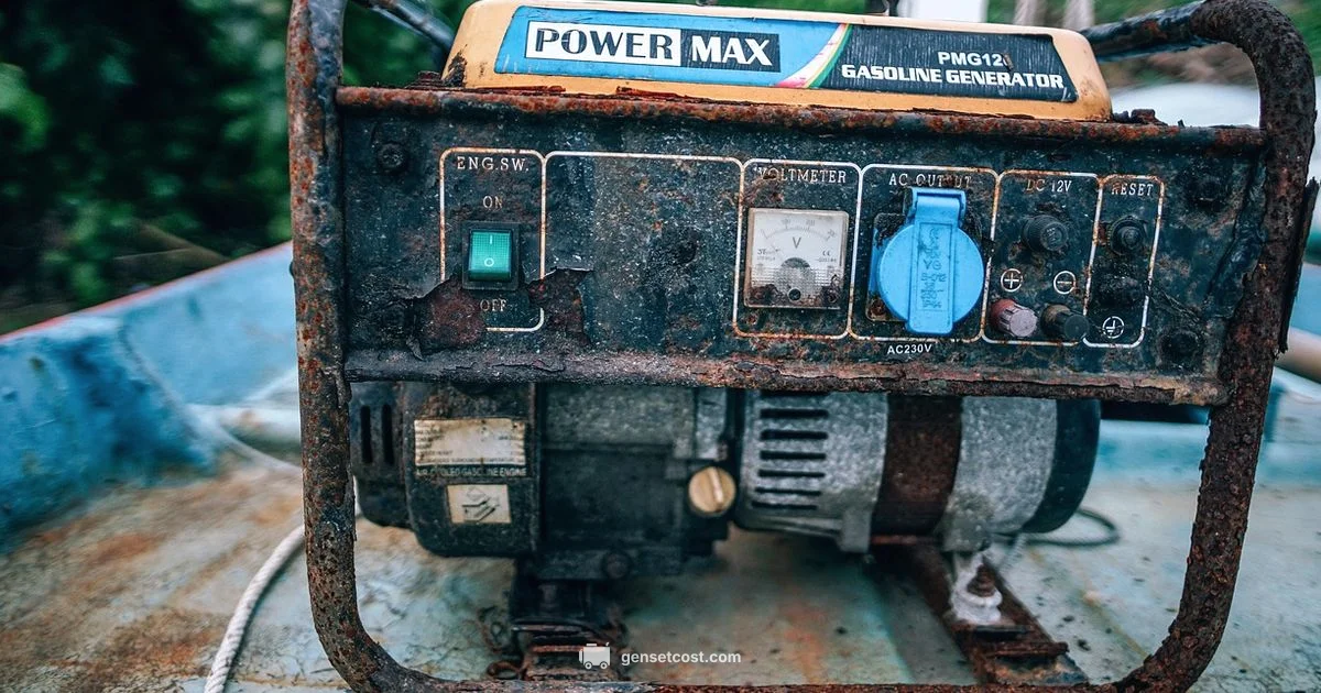 Regular Gas for Generators - Genset Cost