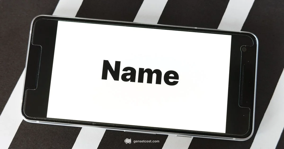 Domain Name Generator - Genset Cost