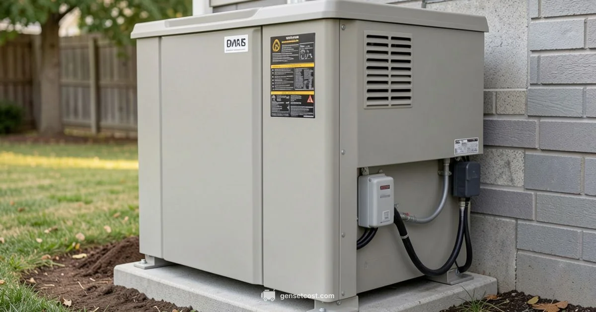 Home Generator Guide - Genset Cost
