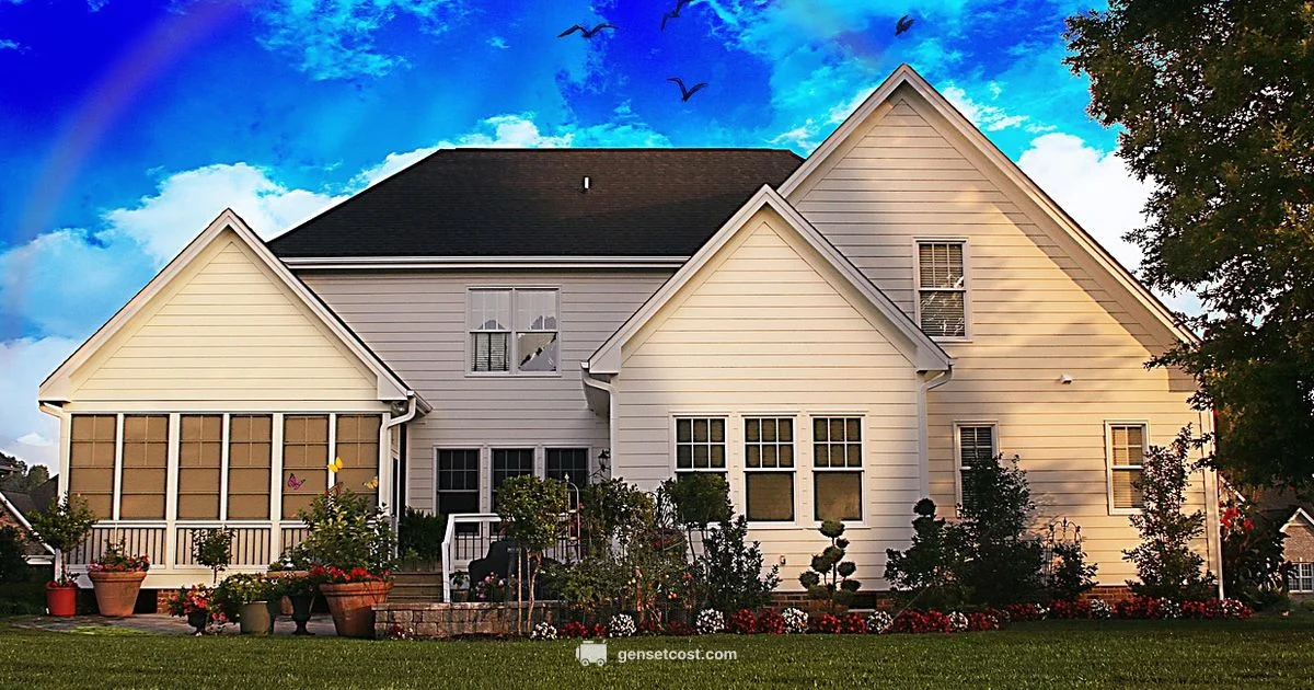 Backup Power Installed - Genset Cost