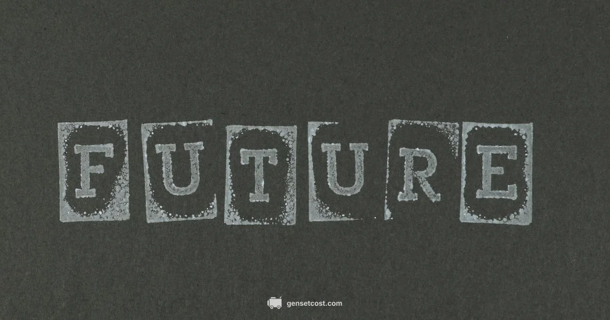 Create Text Effects - Genset Cost