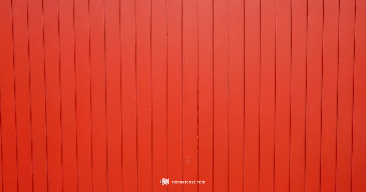 Phantom Start Fixes - Genset Cost