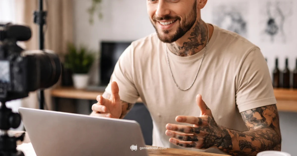 AI Video Generator in Action - Genset Cost