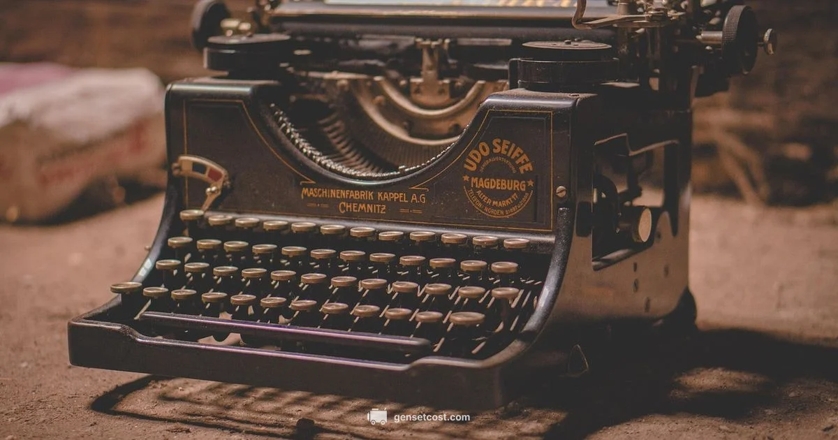 Italic Text Guide - Genset Cost