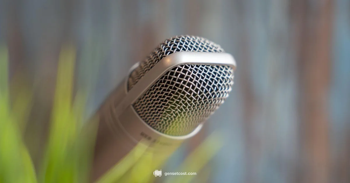 Text Voice Generators - Genset Cost