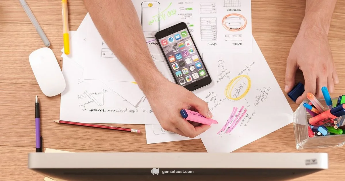 AI Logo Generator - Genset Cost