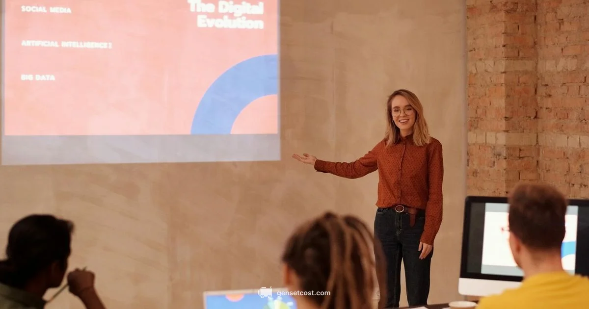 Caption Generator AI - Genset Cost