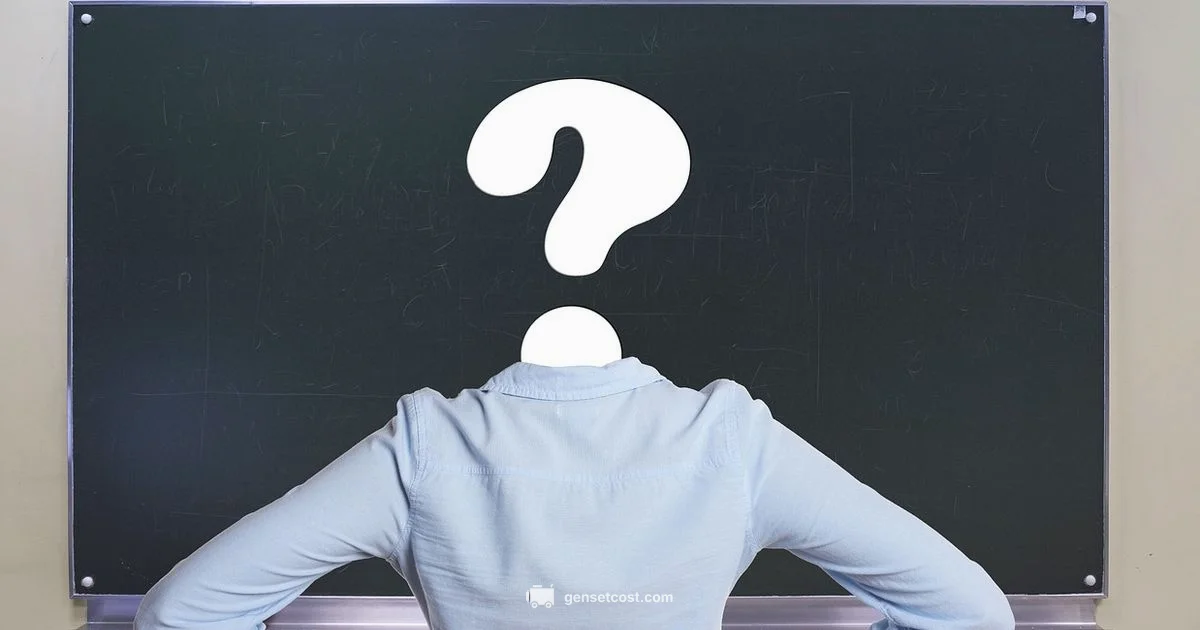 Question Generator Guide - Genset Cost