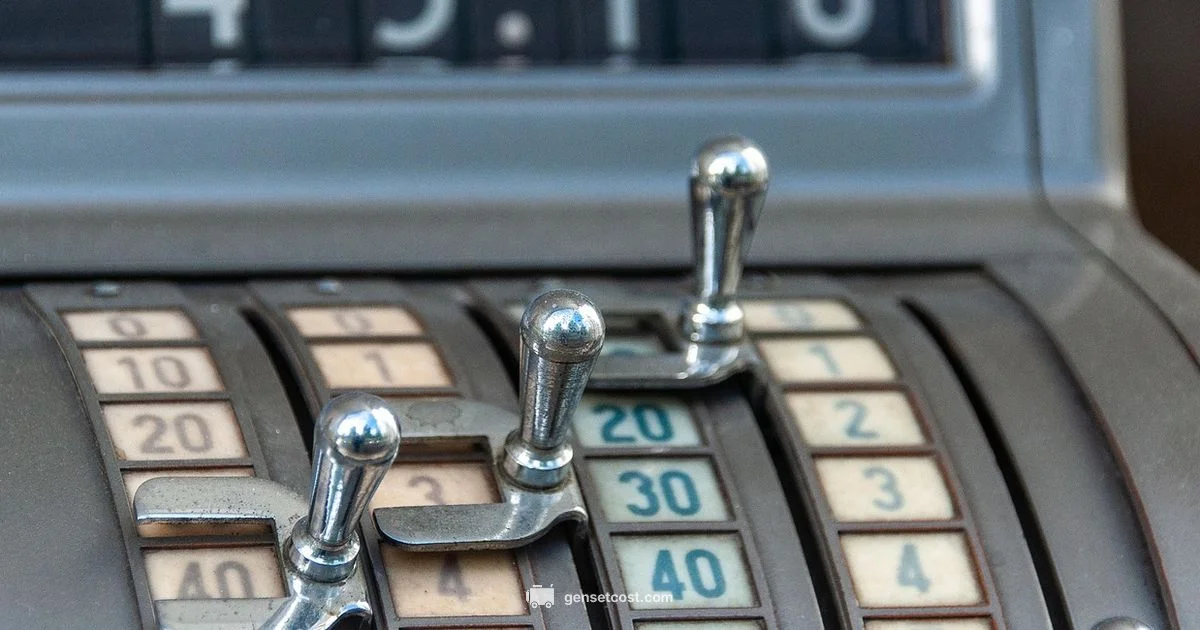 Invoice Numbers - Genset Cost