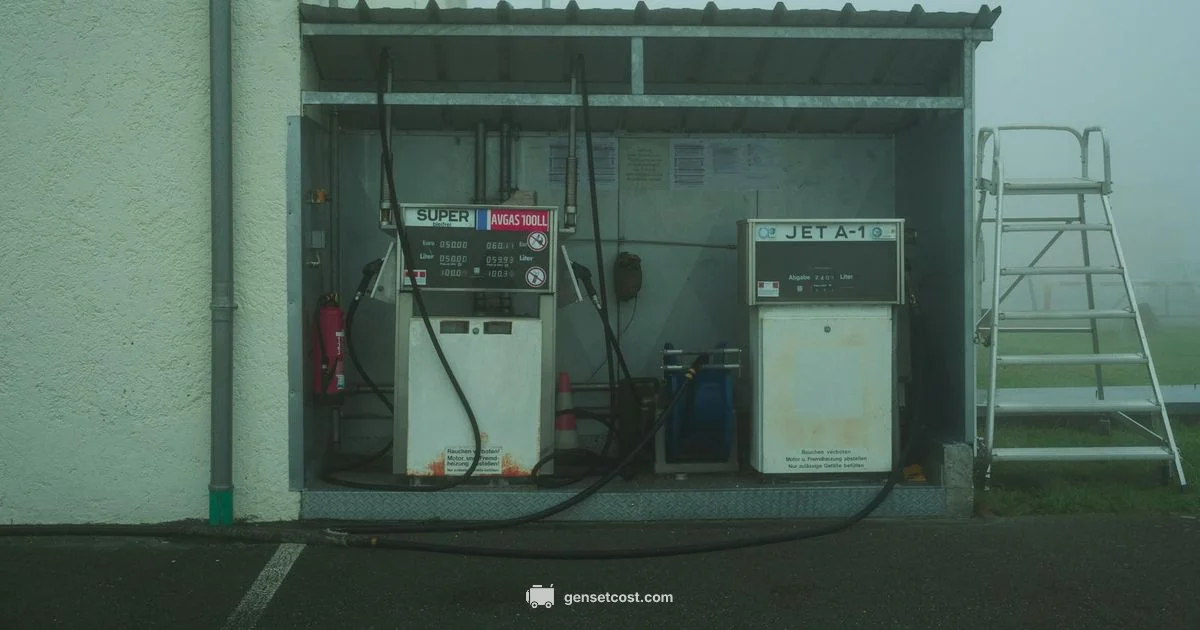 Generator Fuel Depletion - Genset Cost