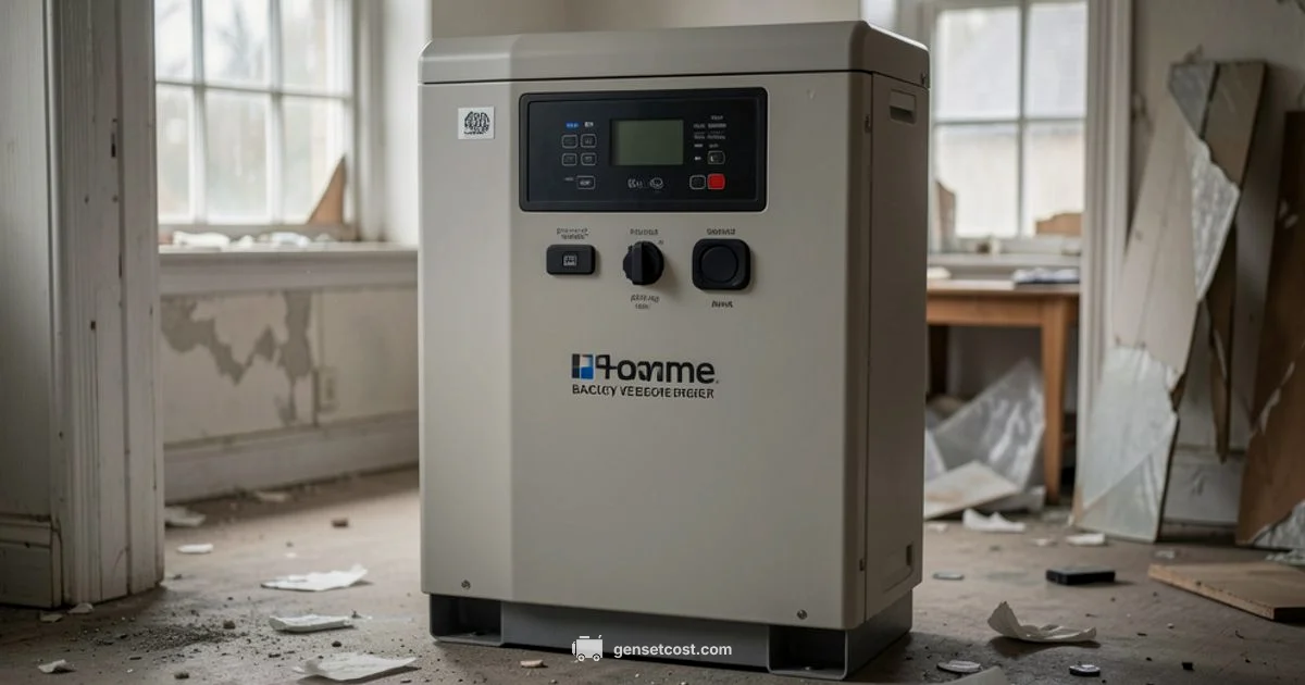 Power-Ready Generator - Genset Cost