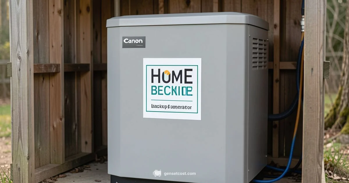 Free Generator Barcode - Genset Cost