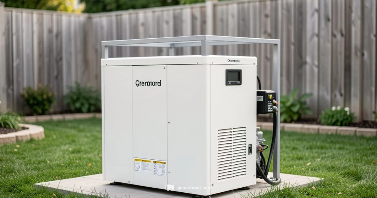 Quiet Power at Home - Genset Cost