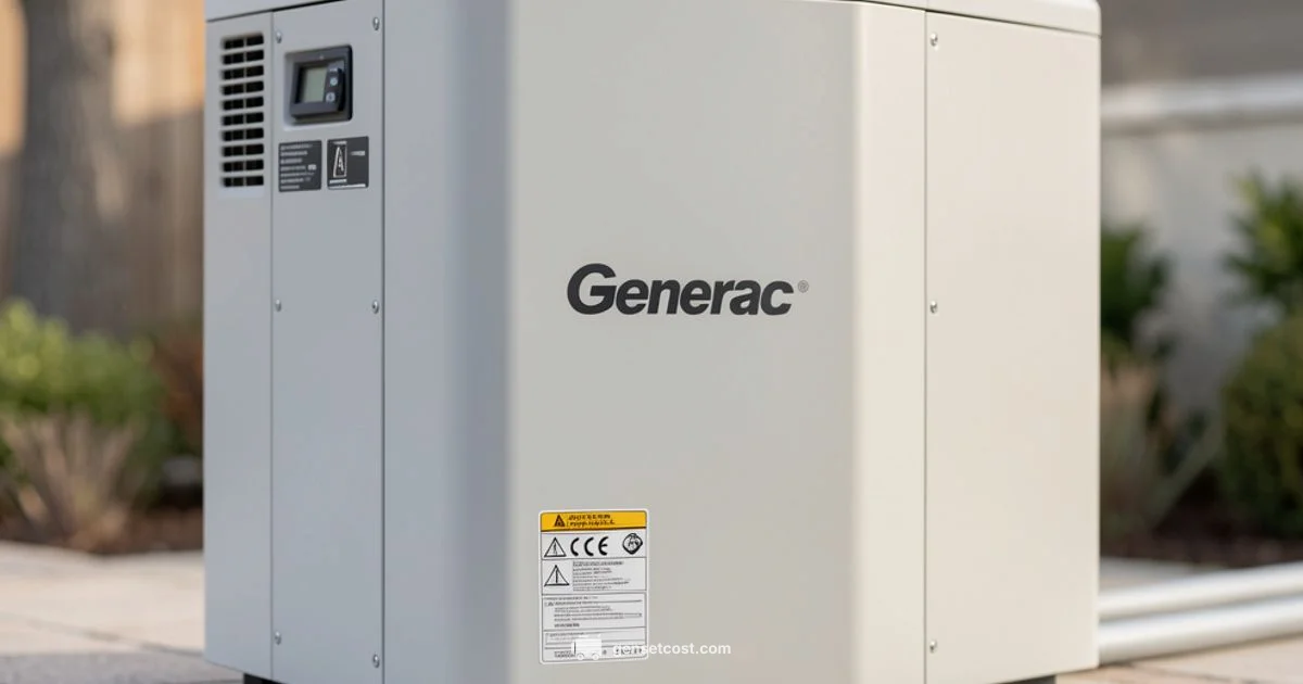 Generac Maintenance Guide - Genset Cost