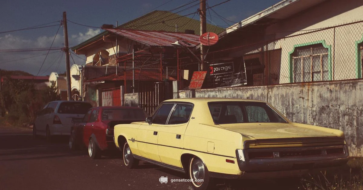 Outdoor Gen Setup - Genset Cost