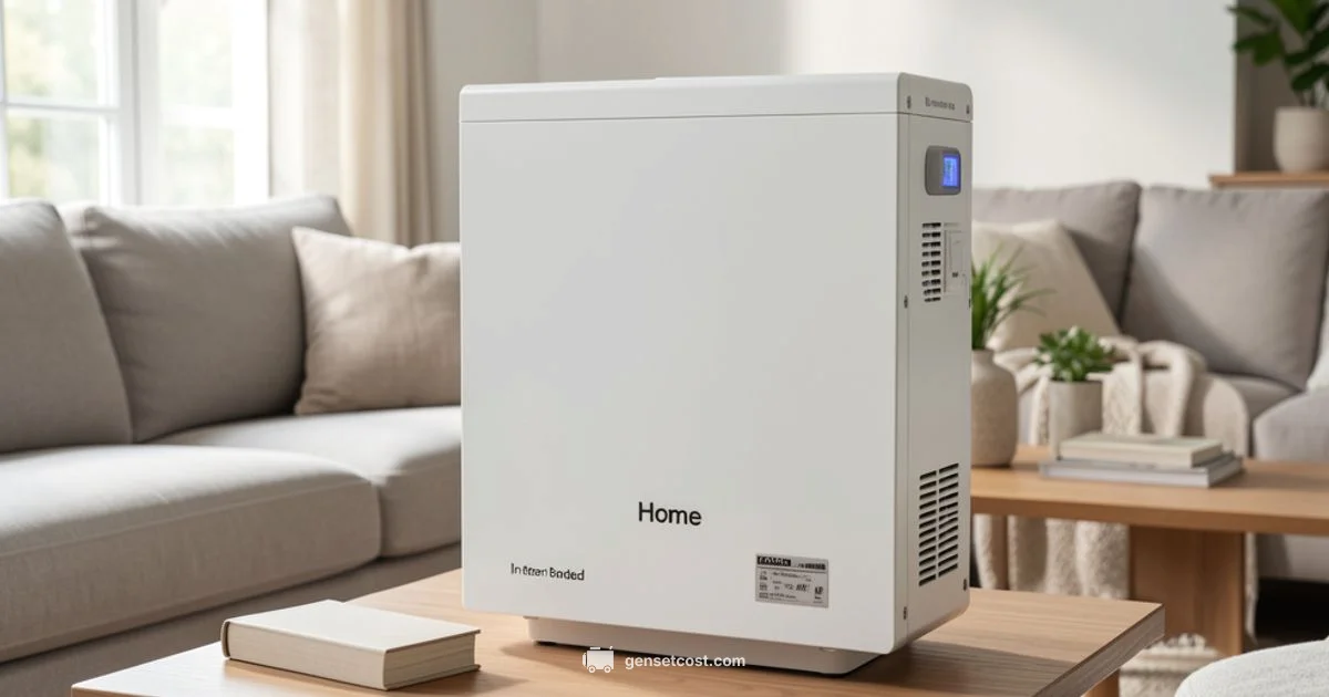 Backup Inverter System - Genset Cost