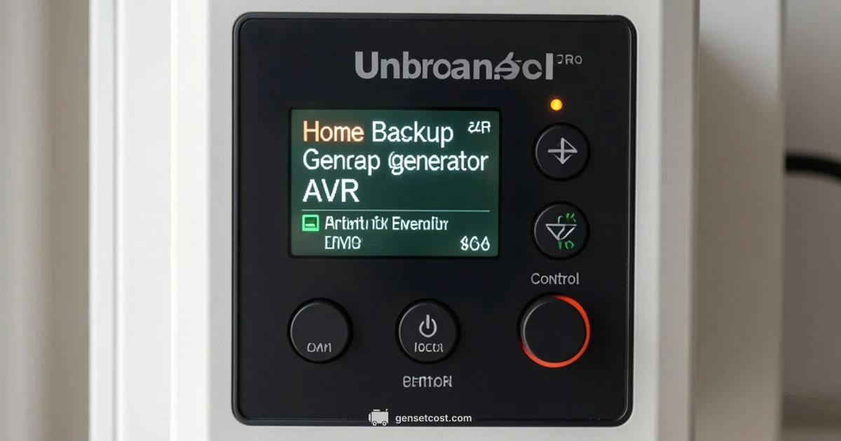 AVR Failure Guide - Genset Cost
