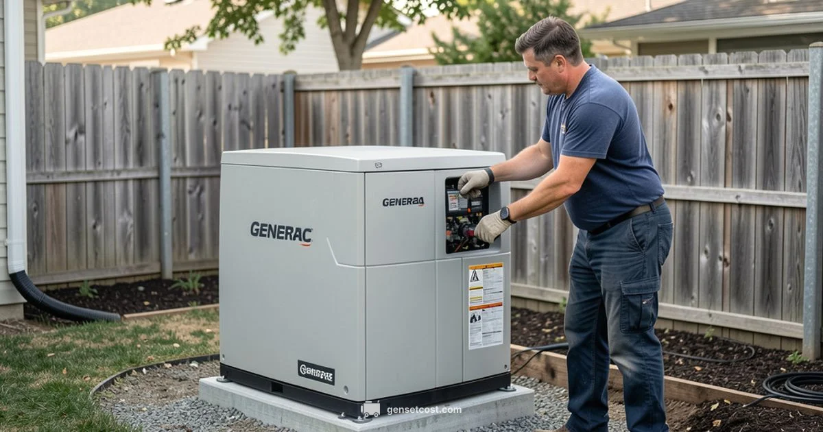 Cost Estimator - Genset Cost