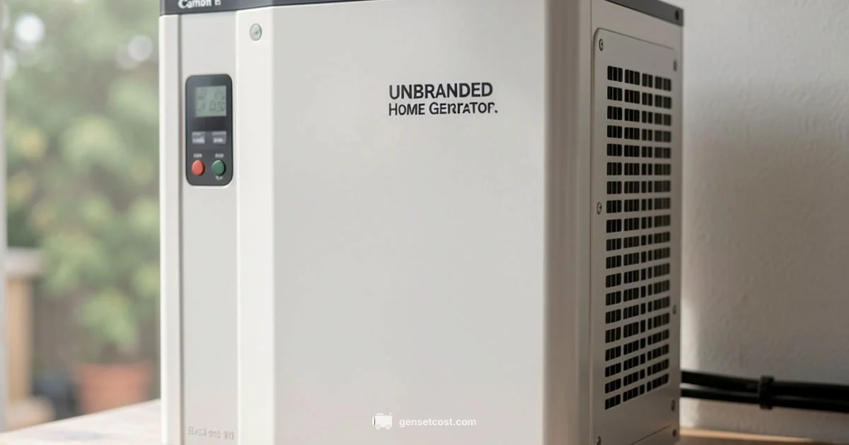 Generator Sizing - Genset Cost