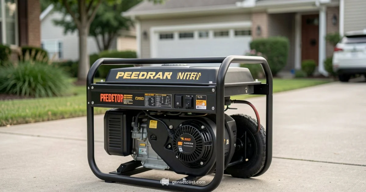 Predator Inverter Gen - Genset Cost