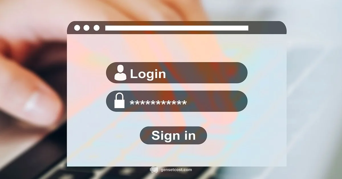 Google Password Generator - Genset Cost