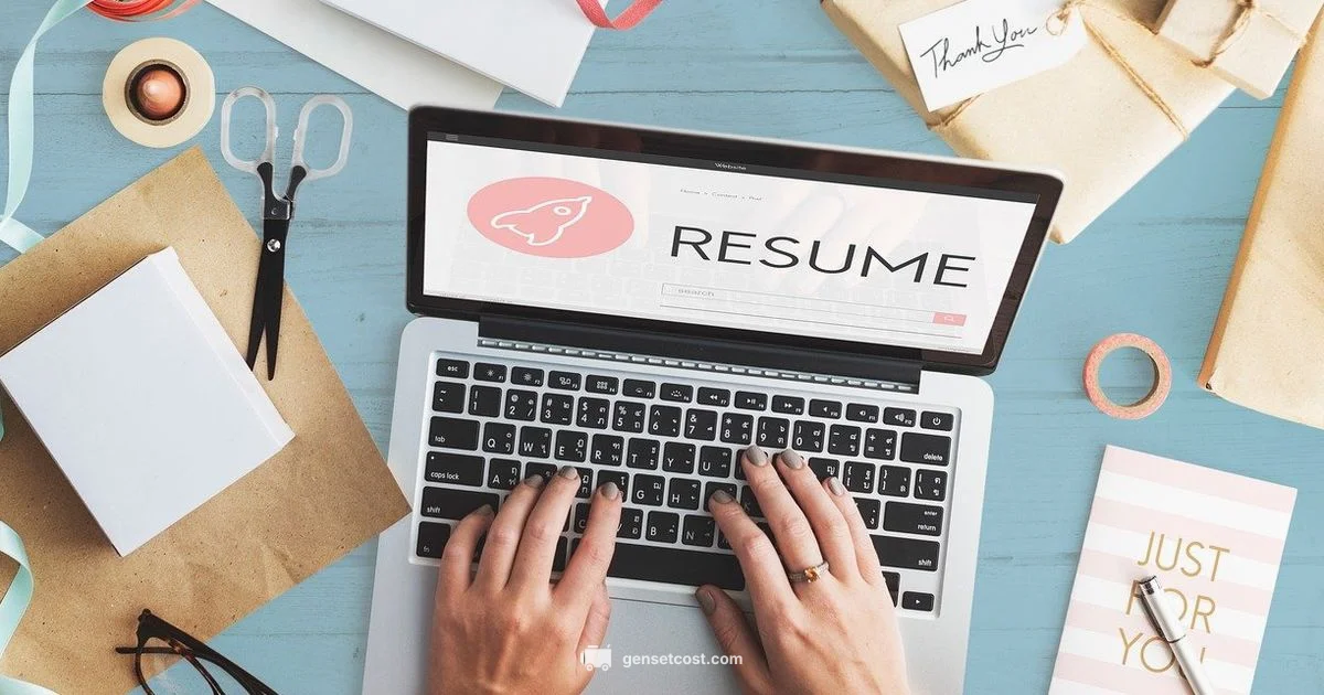 Resume Generator Guide - Genset Cost